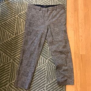 Theory wool blend crop straigh leg trousers - 8 - EUC